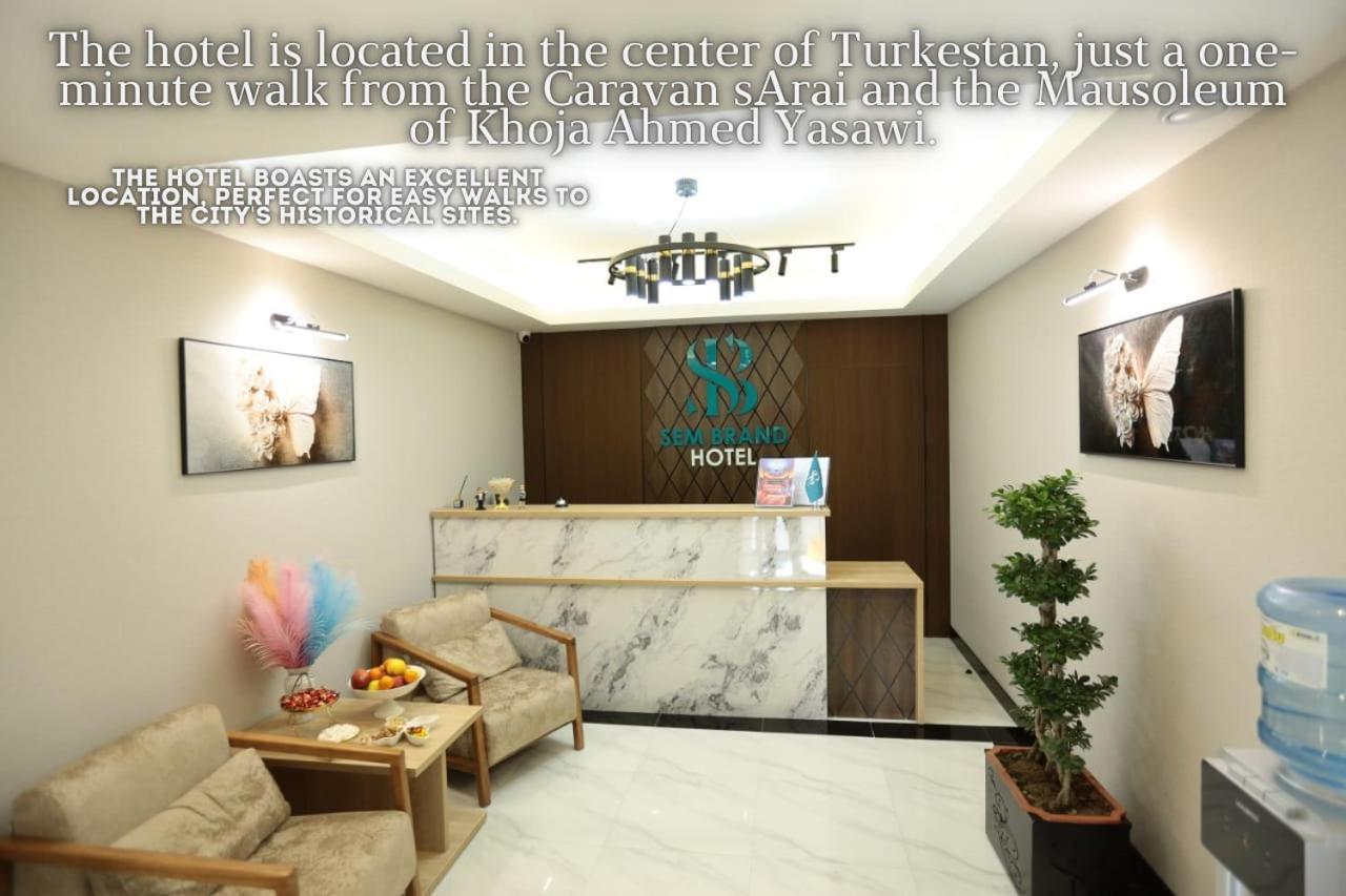 Sem Brand Hotel Turkistan Exterior foto
